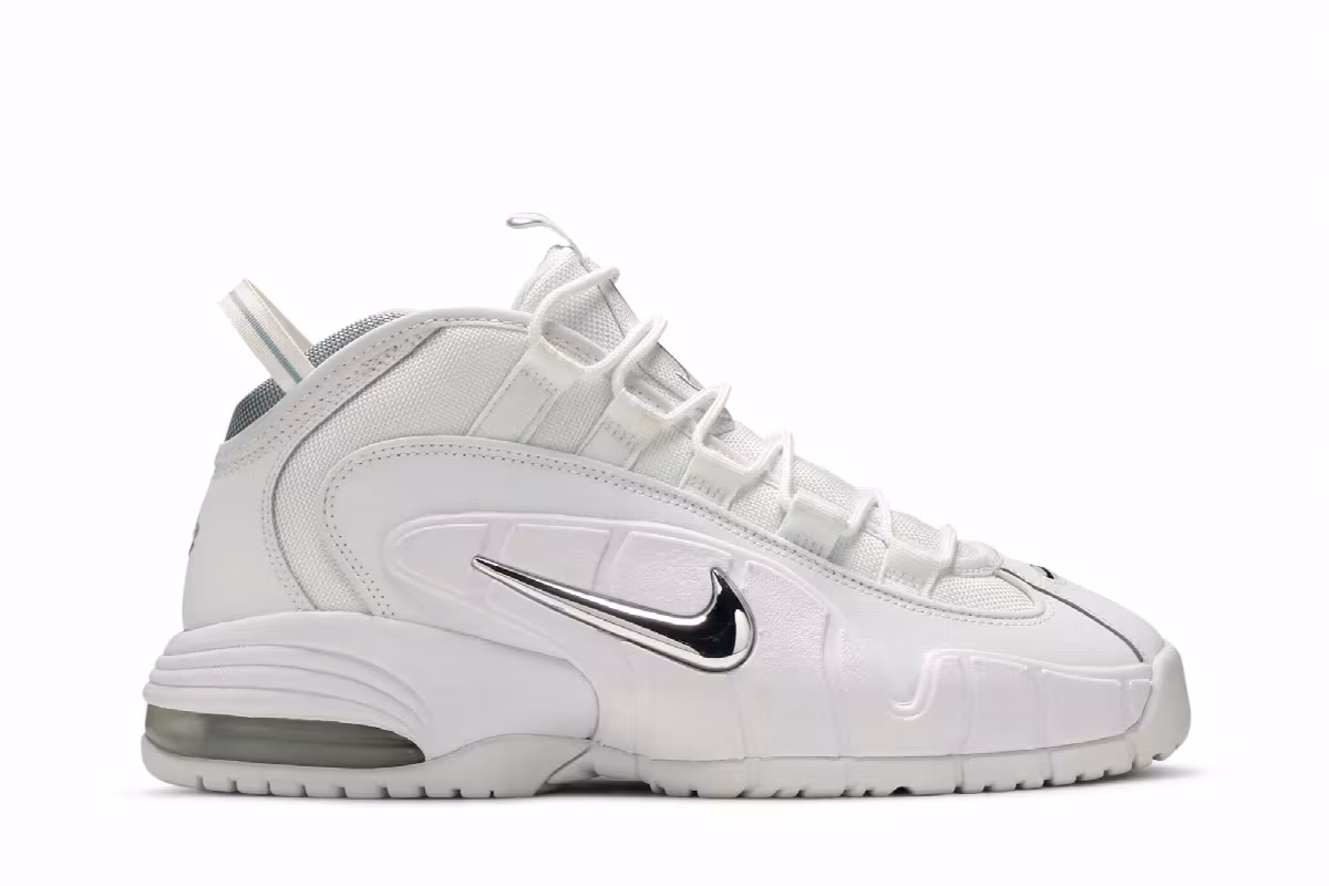 Nike Air Max Penny 1 White Metallic, view 2