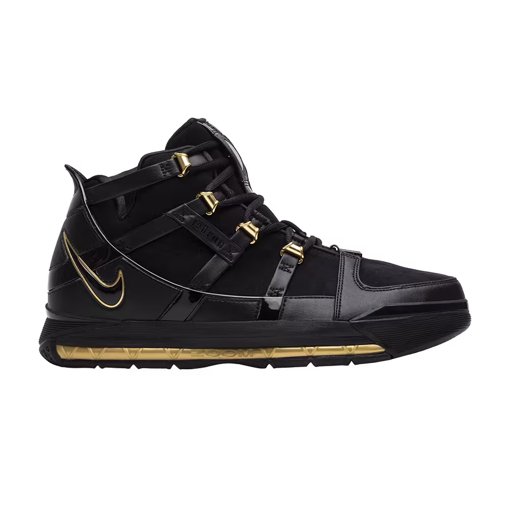 Nike Zoom LeBron 3 Metallic Gold 2018