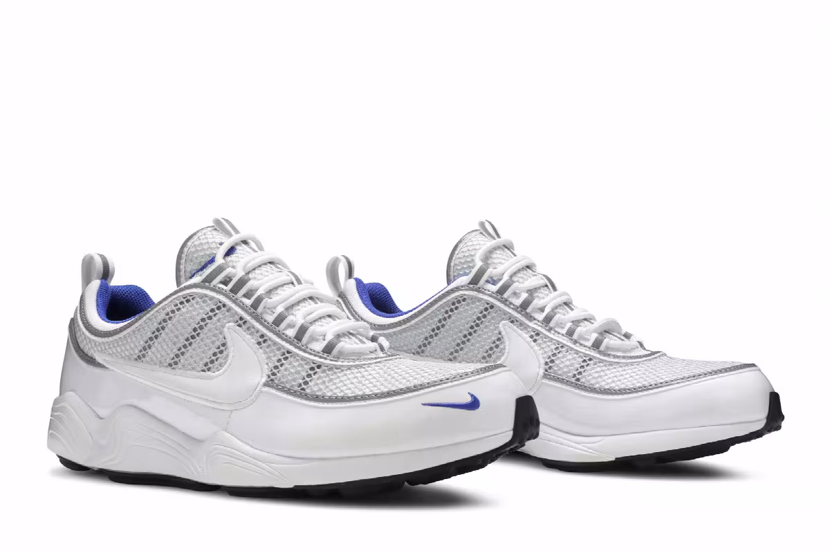Nike Air Zoom Spiridon Platinum Blue, view 9