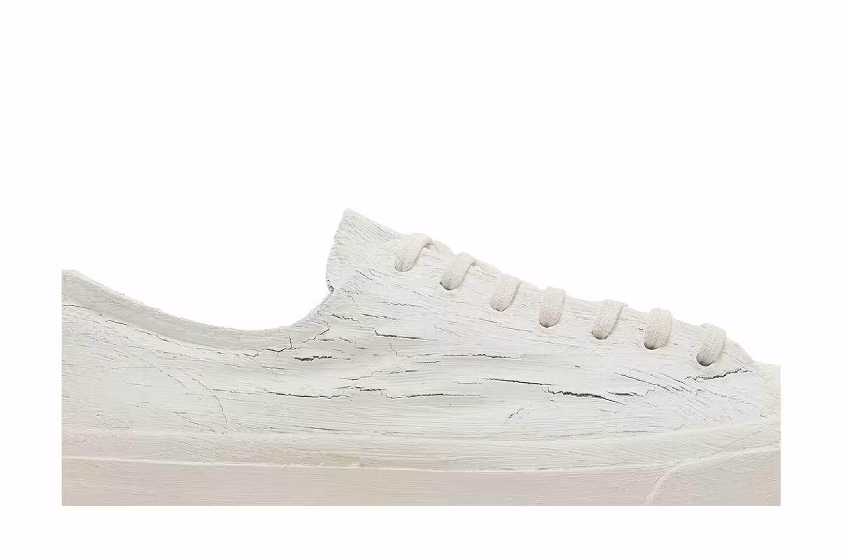 Maison Margiela x Converse Jack Purcell Low Paint Crack - White True Navy, view 3