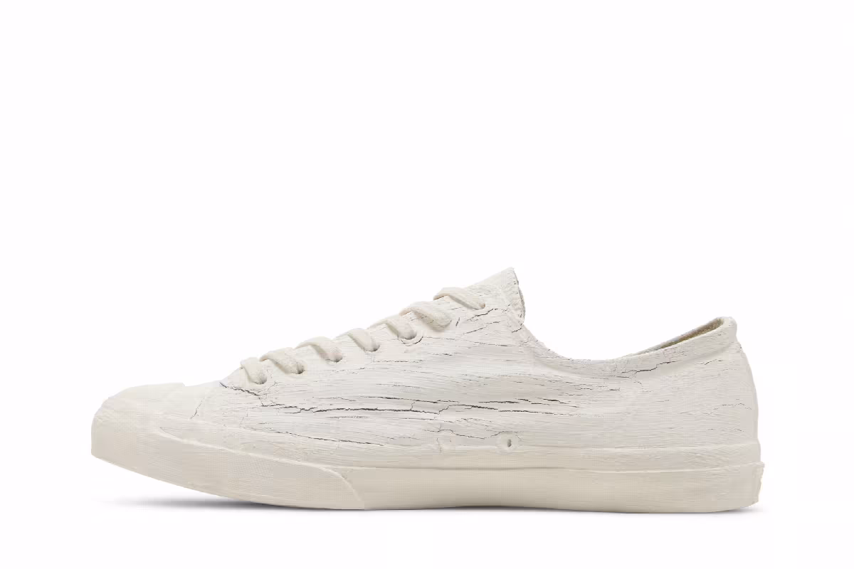 Maison Margiela x Converse Jack Purcell Low Paint Crack - White True Navy, view 4
