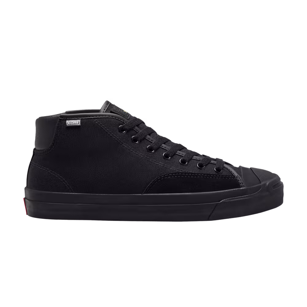 Alexis Sablone x Converse Jack Purcell Pro Mid Black Enamel Red