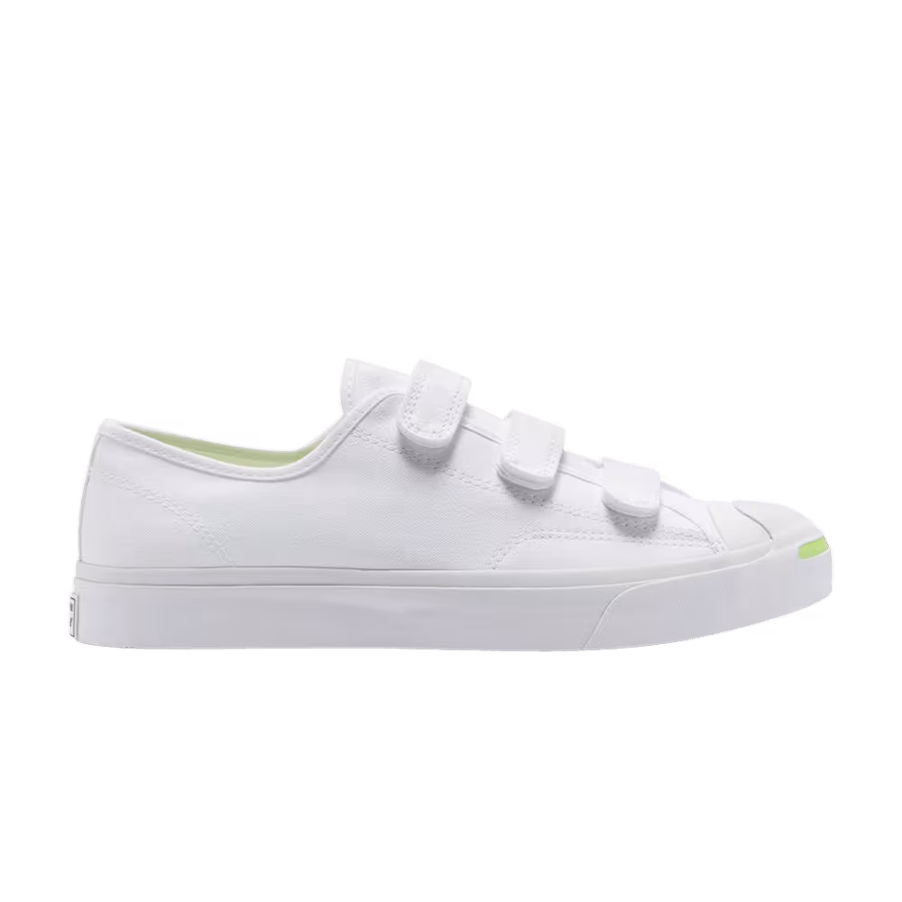 Converse Jack Purcell Low Easy-On White Ghost Green