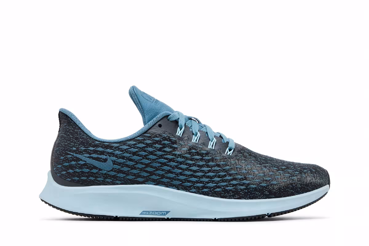Nike Women's Air Zoom Pegasus 35 Premium Black Celestial Teal, view 2
