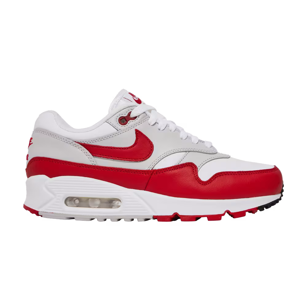 Nike Women's Air Max 90/1 White University Red