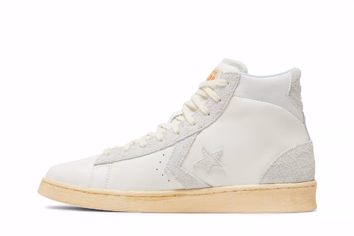 P.J. Tucker x Converse Pro Leather High Vintage White, view 4