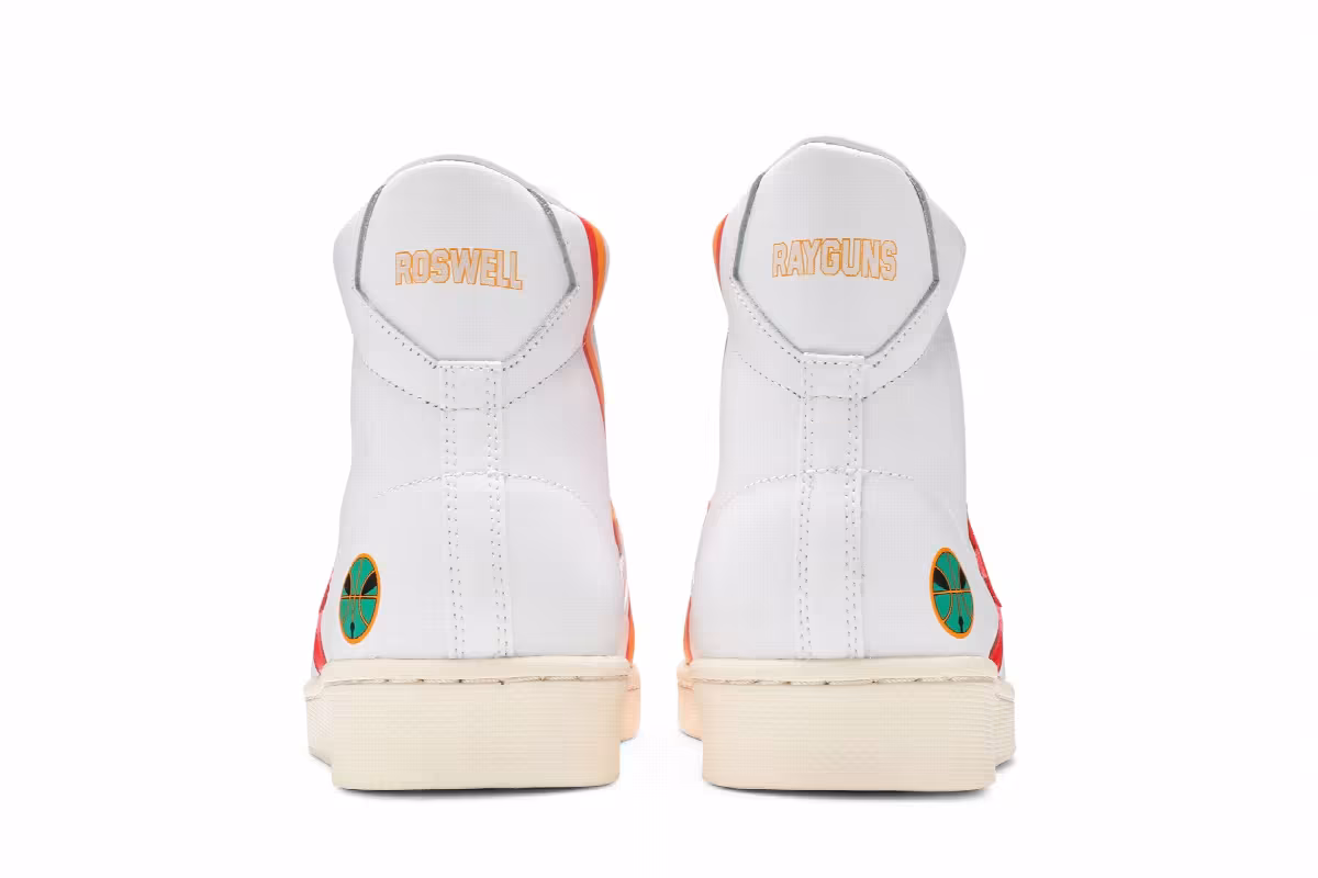 Converse Pro Leather High Roswell Rayguns - White, view 7