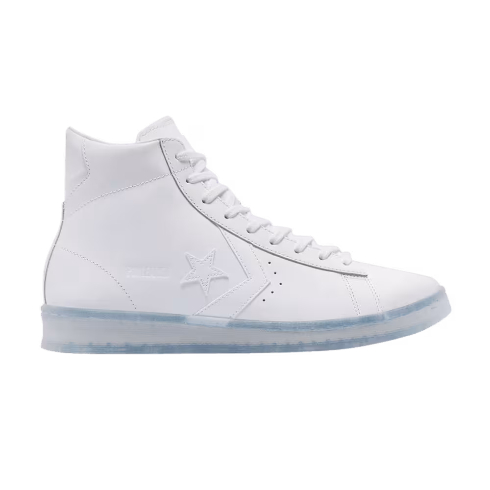 Converse Pro Leather High Black Ice - White Clear