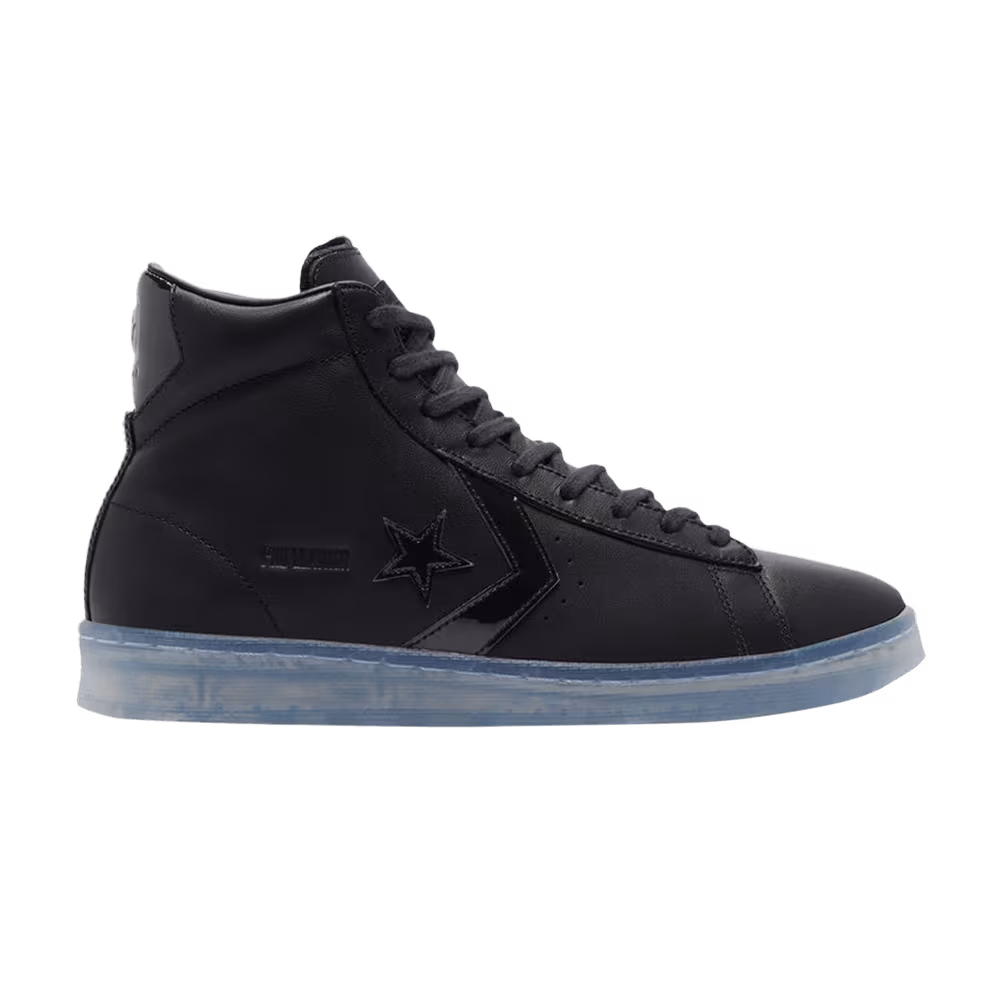 Converse Pro Leather High Black Ice - Black Clear