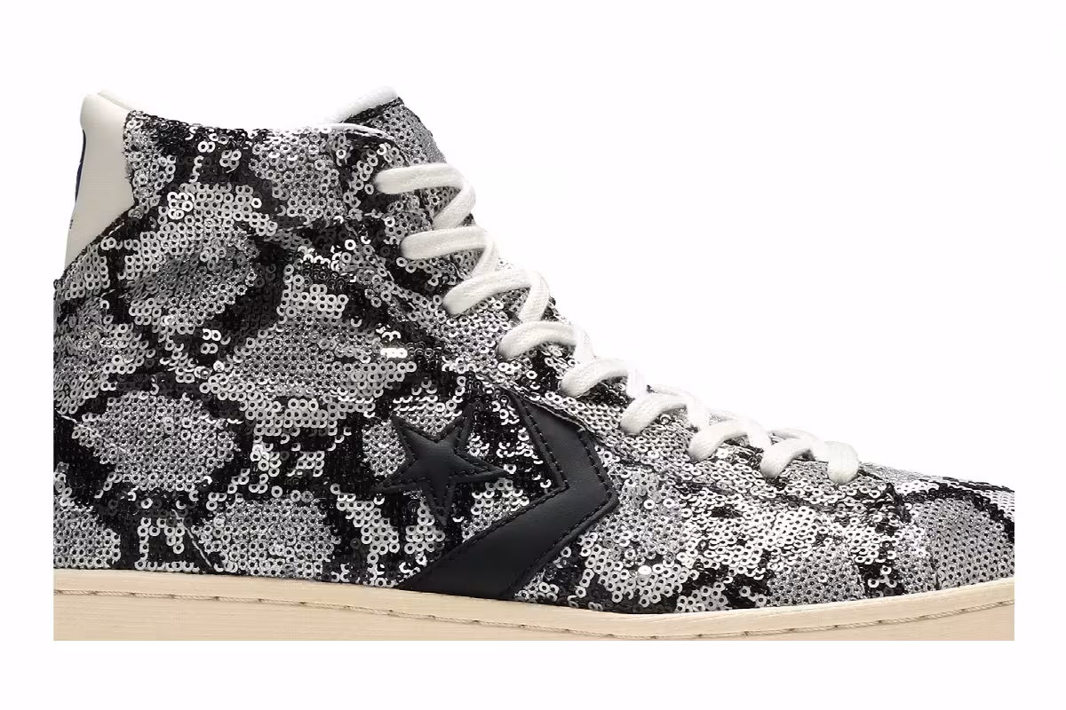 Converse Pro Leather Mid Snakequins, view 3