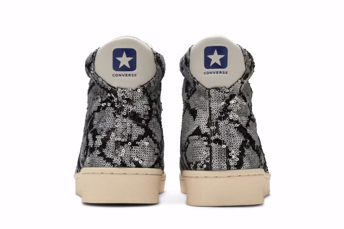 Converse Pro Leather Mid Snakequins, view 7