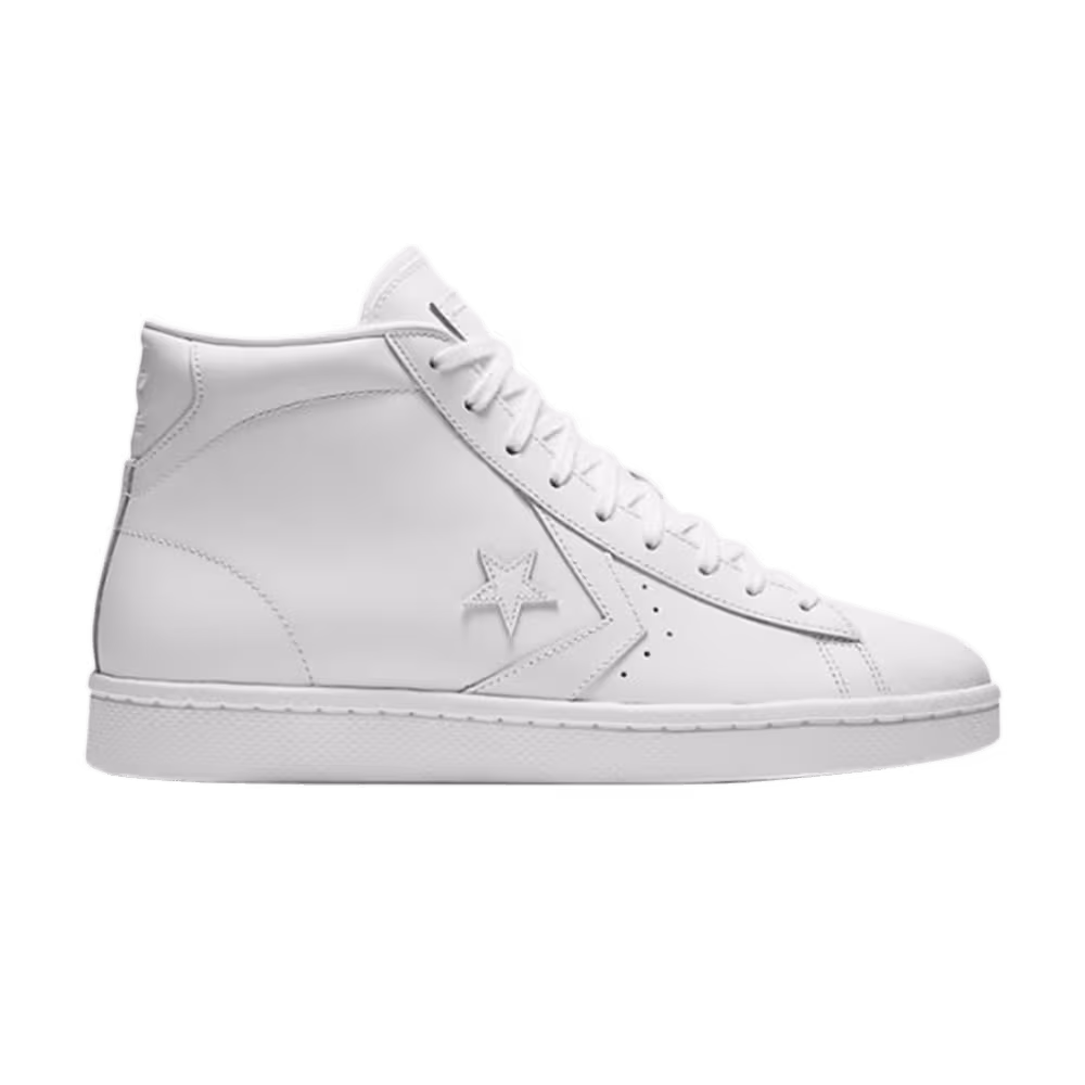 Converse Pro Leather Mid Triple White