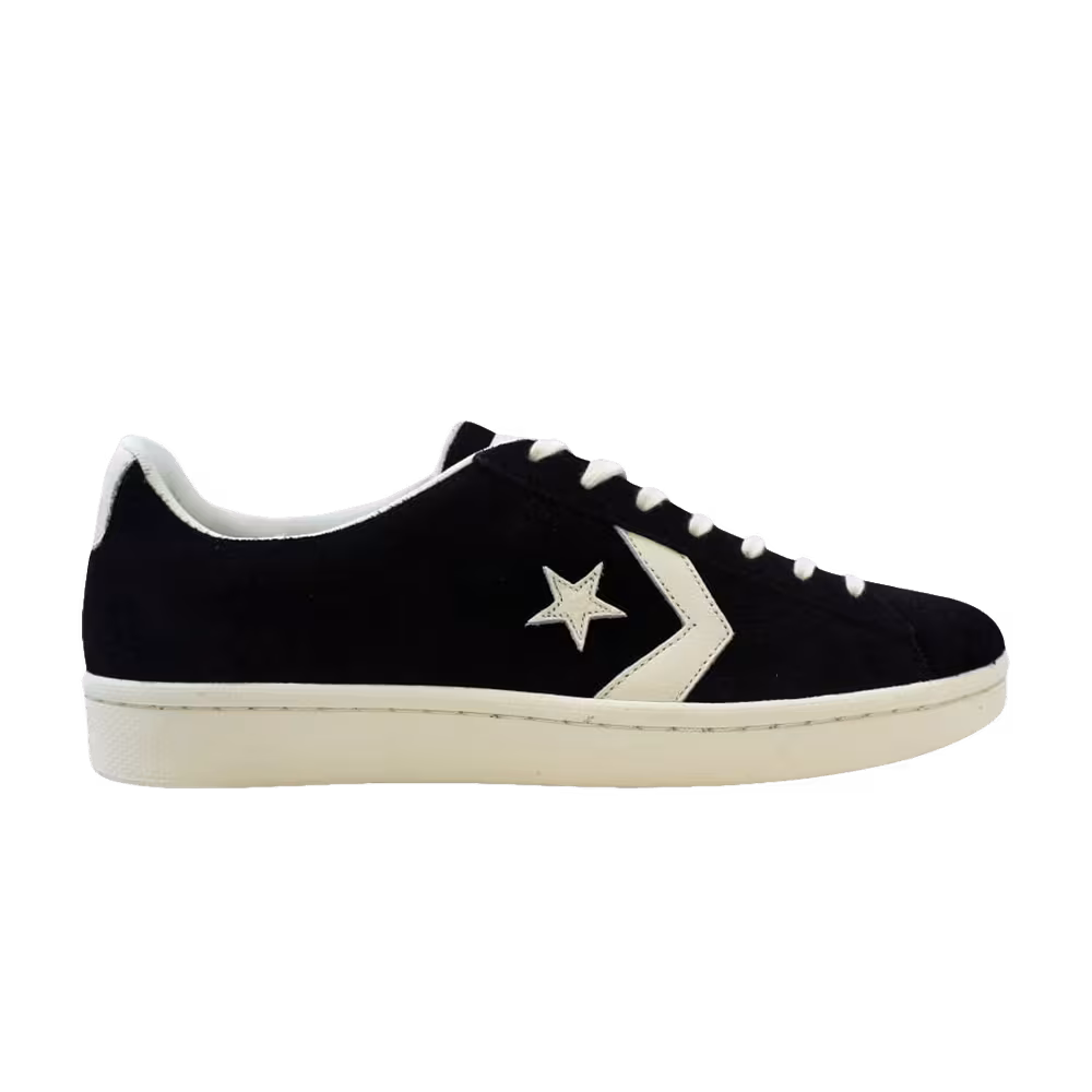 Converse Pro Leather 76 Low Black Egret