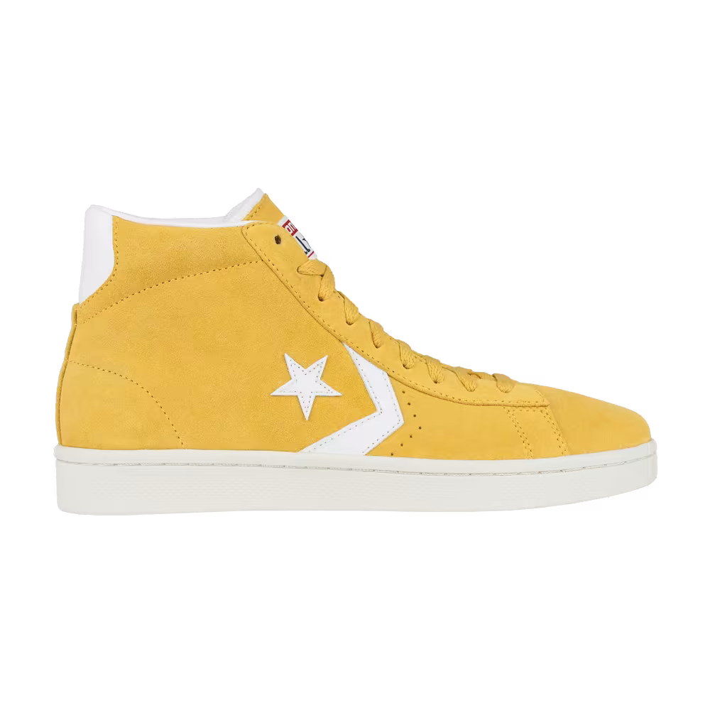 Converse Pro Leather Mid Yellow
