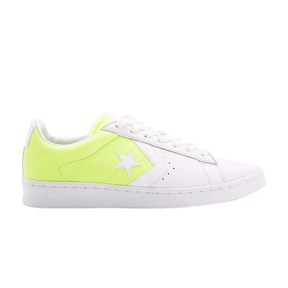 Converse Pro Leather Low White Ghost Green
