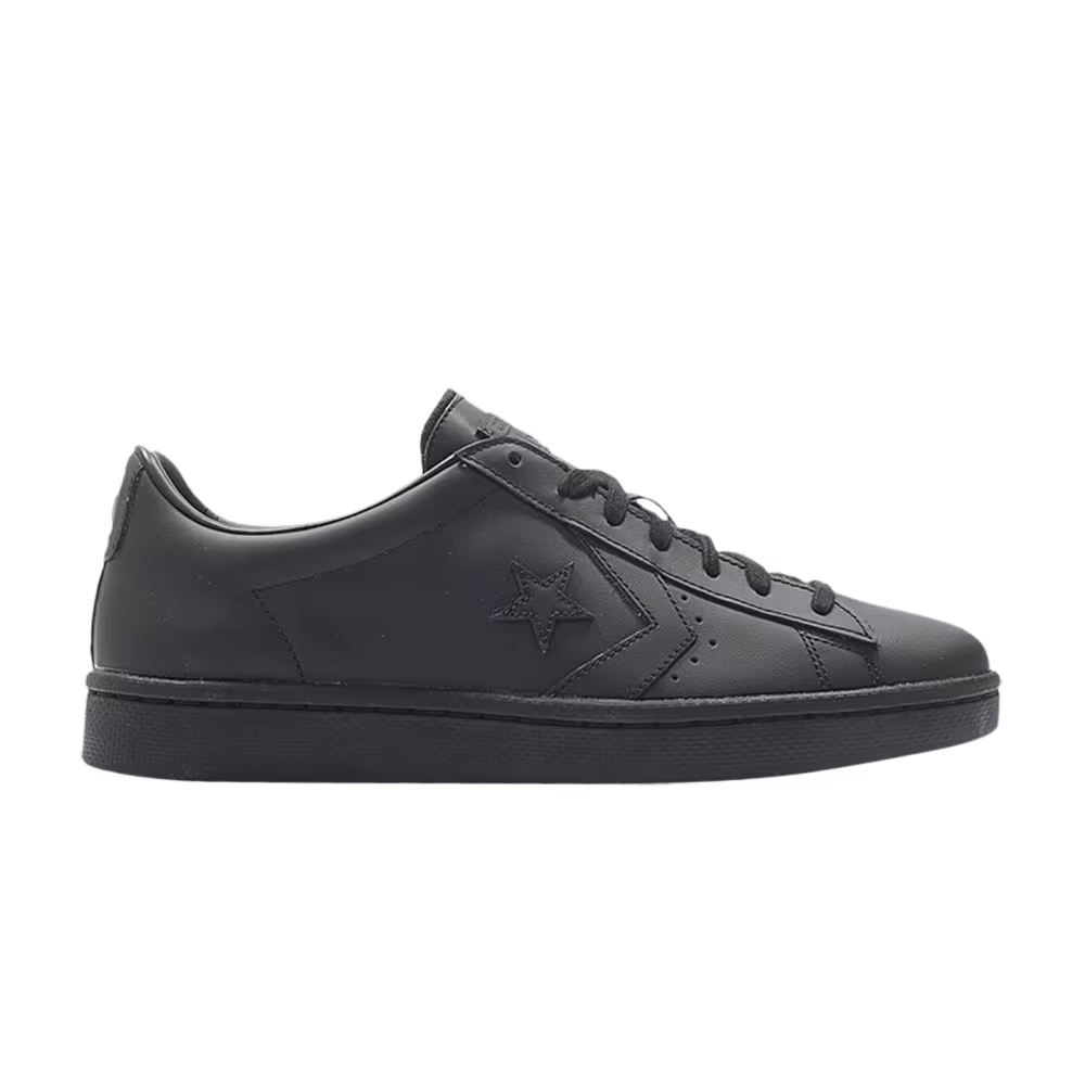 Converse Pro Leather 76 Low Mono Leather Pack - Triple Black