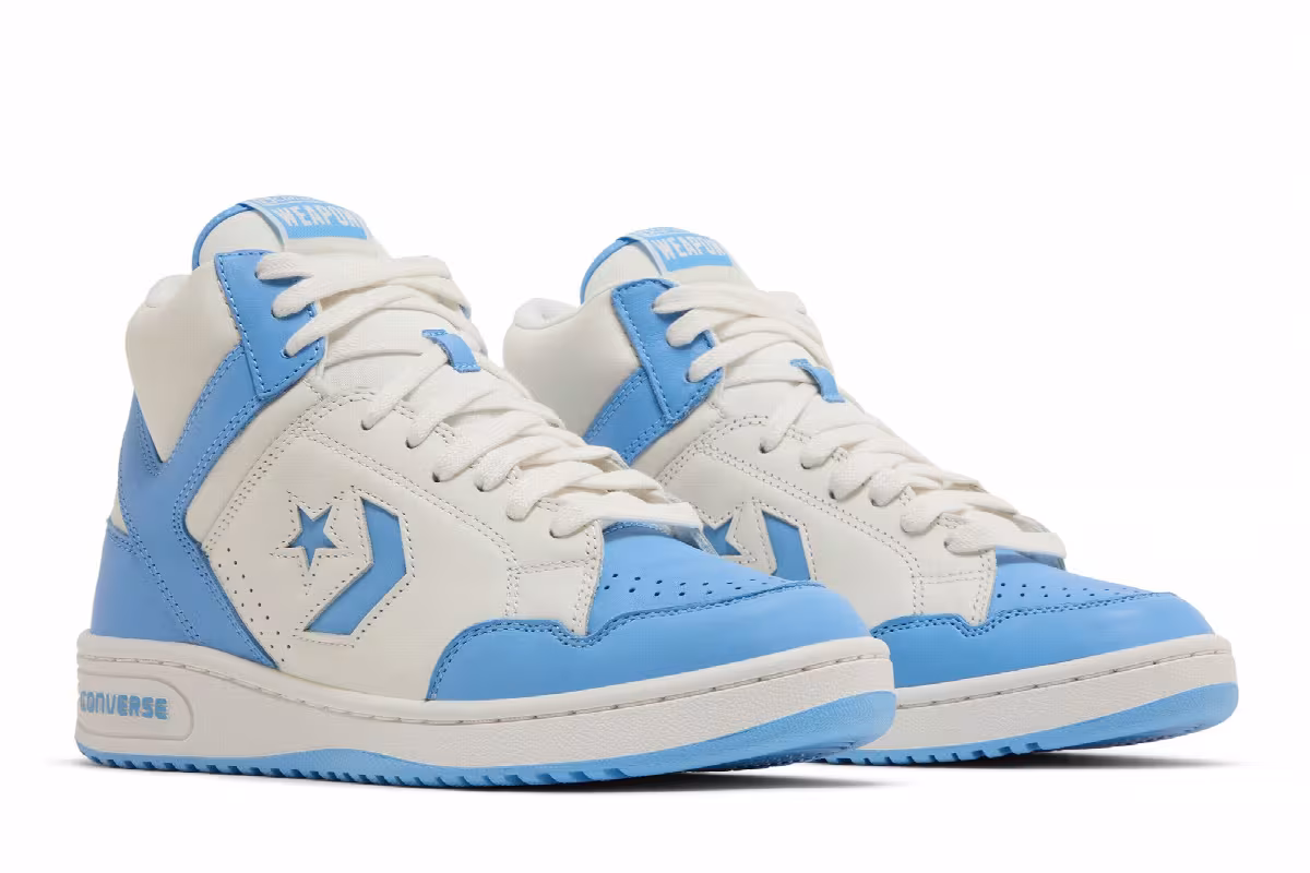 Converse Weapon Mid Light Blue, view 9