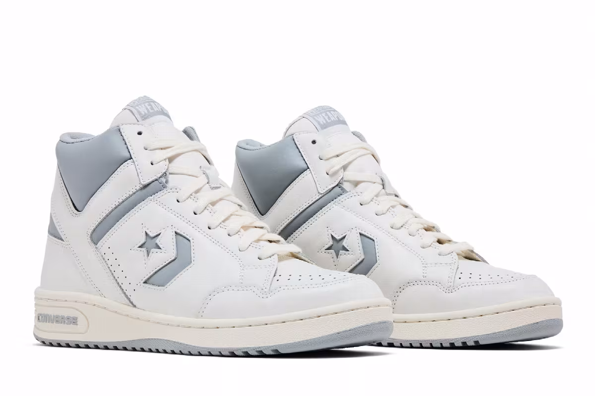 Converse Weapon High Old Money Pack - Ash Stone, view 9