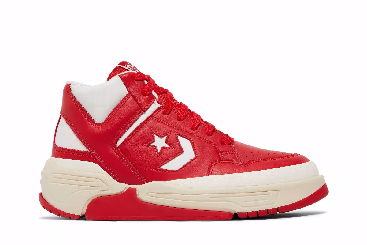 Converse Weapon CX Mid University Red, view 2