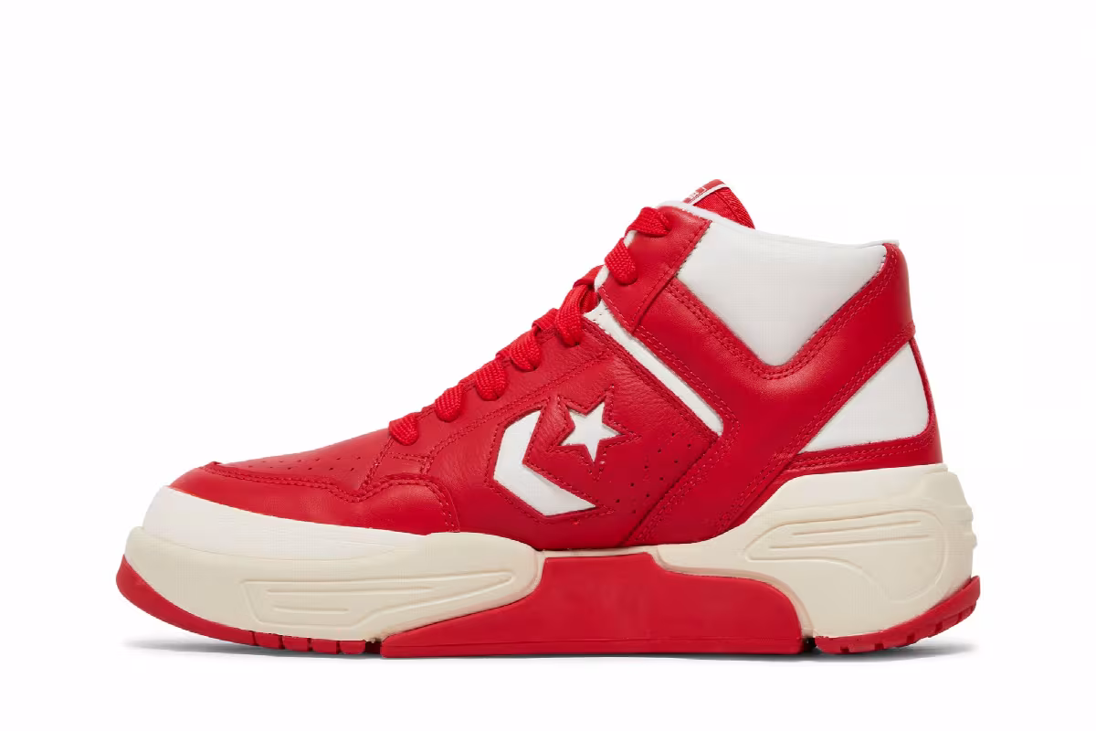 Converse Weapon CX Mid University Red, view 4