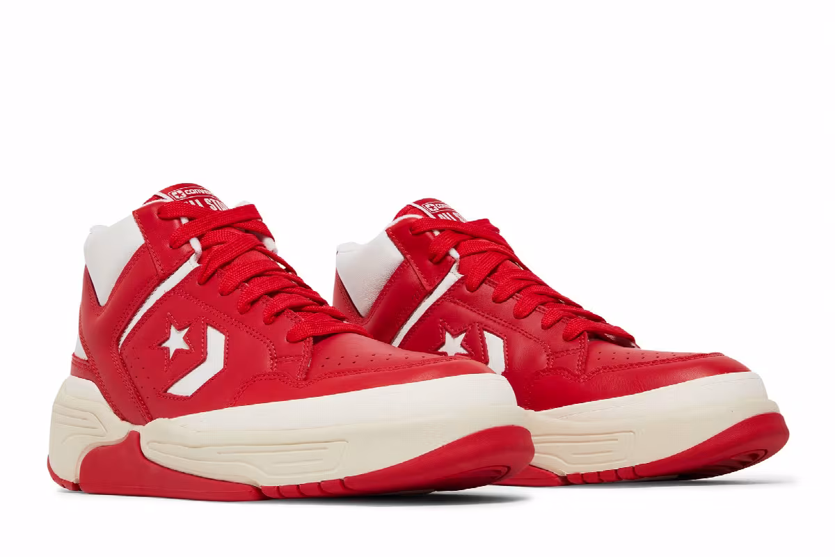 Converse Weapon CX Mid University Red, view 9