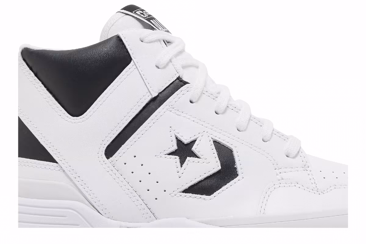 Converse Weapon CX Mid White Black, view 3