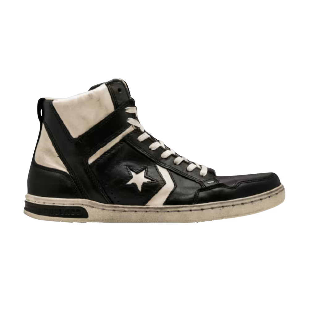John Varvatos x Converse Weapon Mid Black White