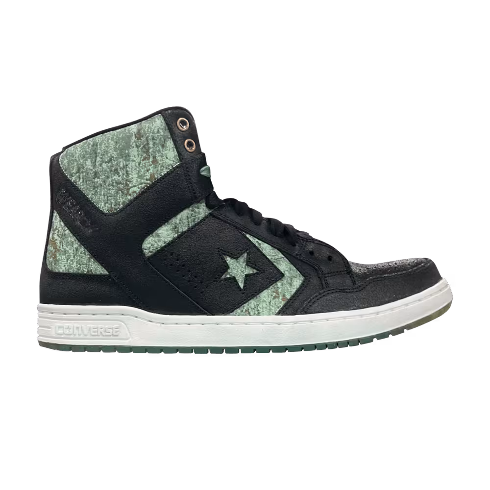 Converse Weapon Skate High Black Lichen