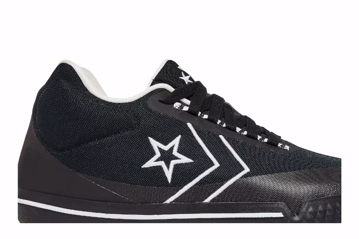Converse All Star BB Evo Mid Black White, view 3