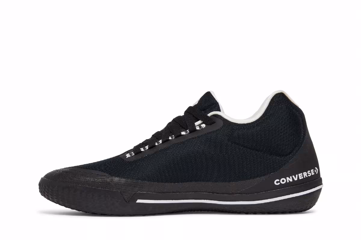 Converse All Star BB Evo Mid Black White, view 4
