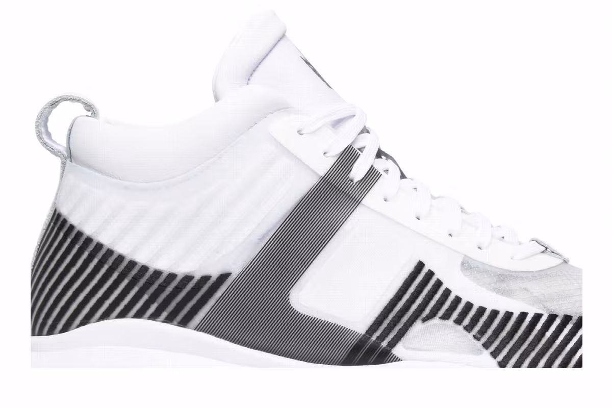 John Elliott x Nike LeBron Icon QS White, view 3