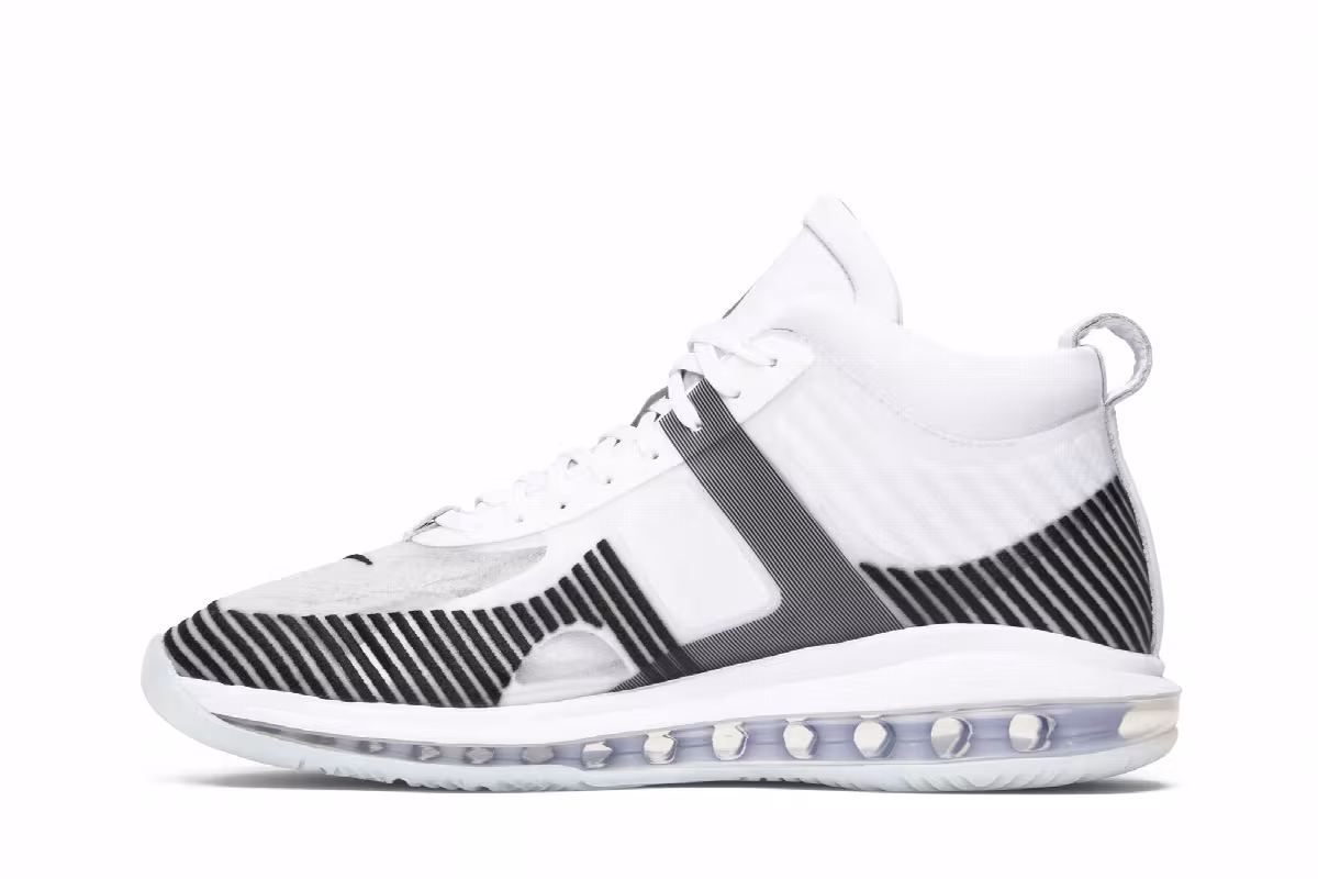 John Elliott x Nike LeBron Icon QS White, view 4