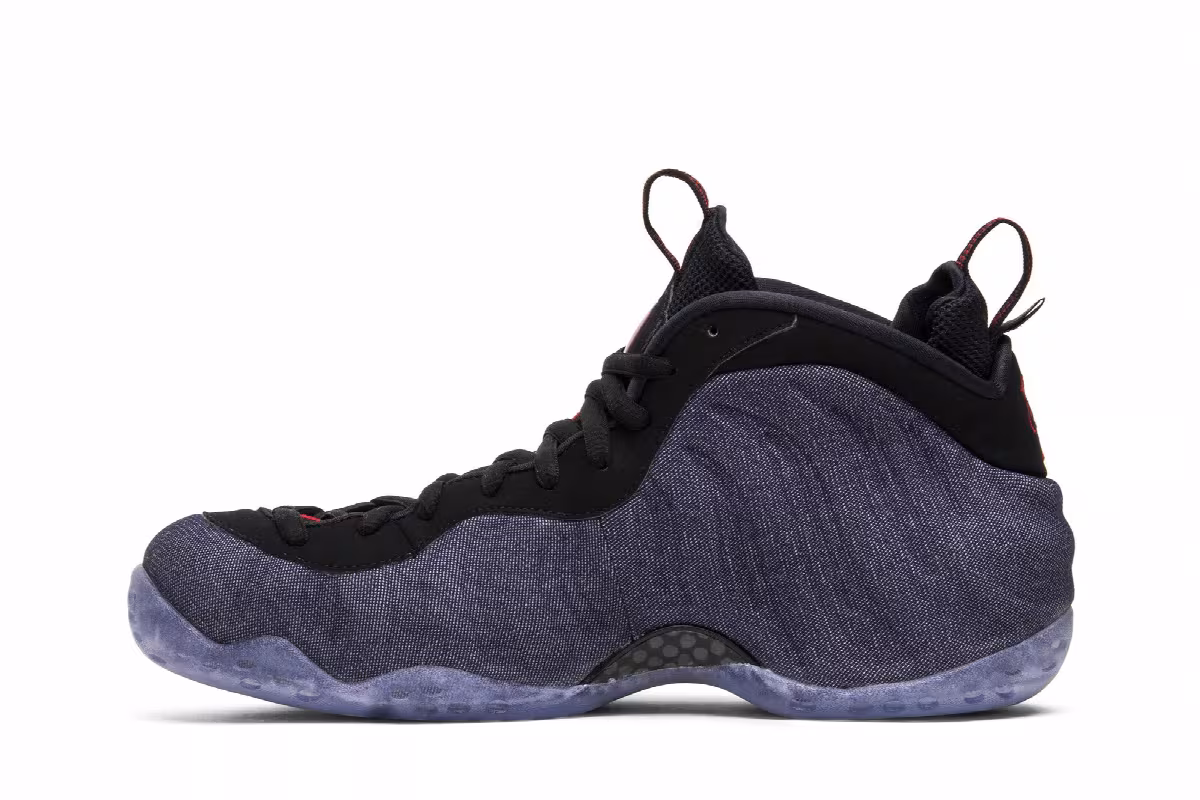 Nike Air Foamposite One Denim, view 4