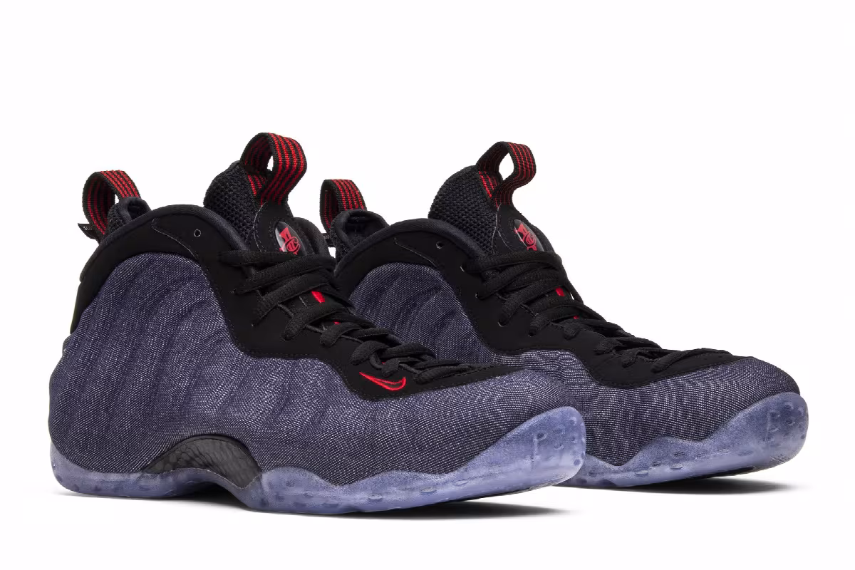 Nike Air Foamposite One Denim, view 9