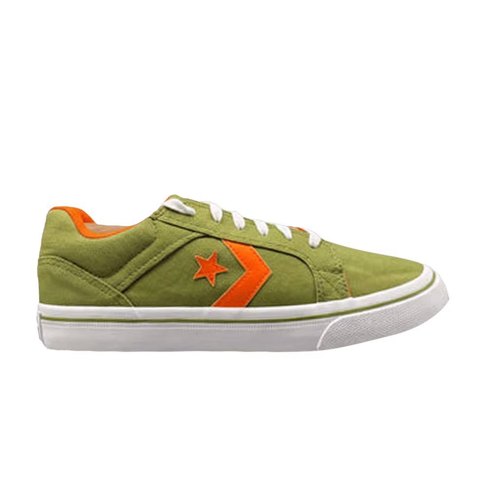 Converse Star Player 76 Low Vintage - Green Orange
