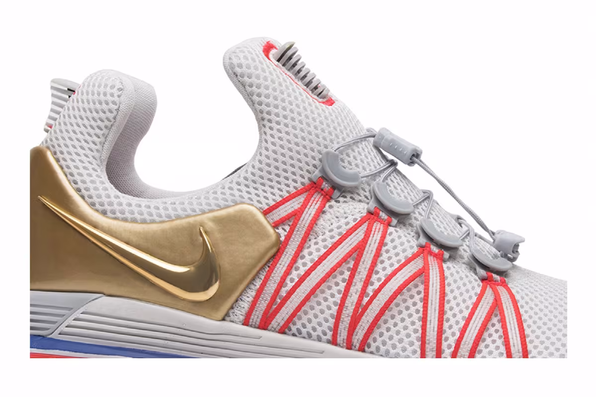 Nike Shox Gravity Metallic Gold 2018, view 3
