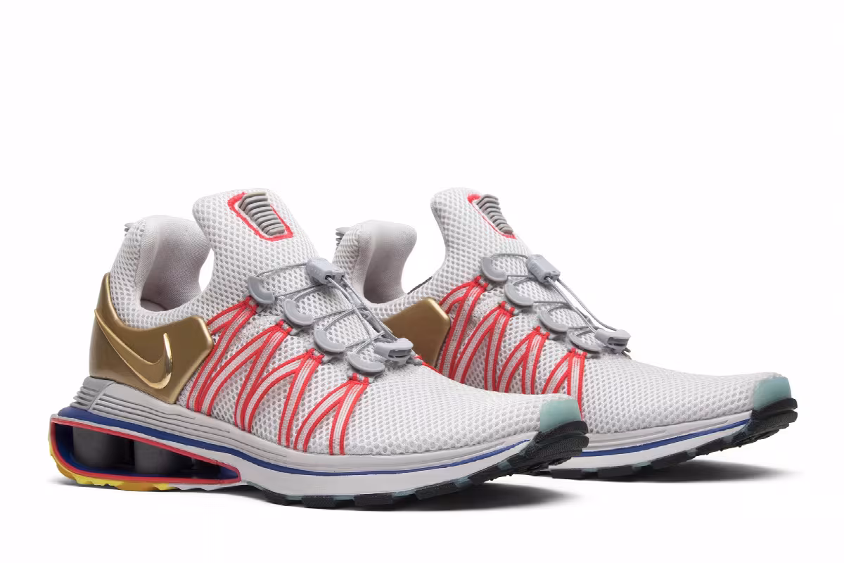 Nike Shox Gravity Metallic Gold 2018, view 9