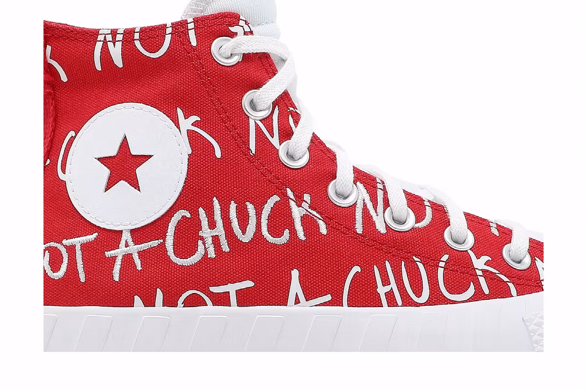 Converse UNT1TL3D High GS Not A Chuck - Red, view 3