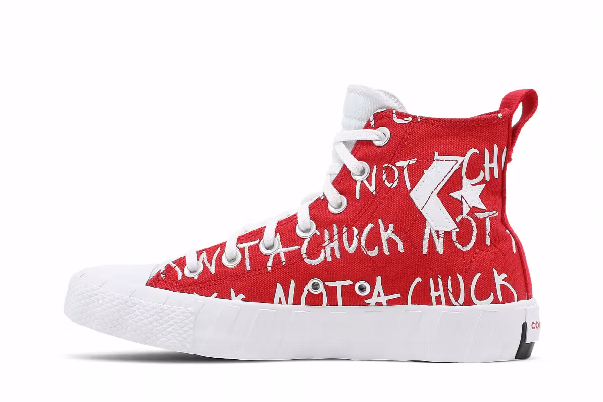 Converse UNT1TL3D High GS Not A Chuck - Red, view 4