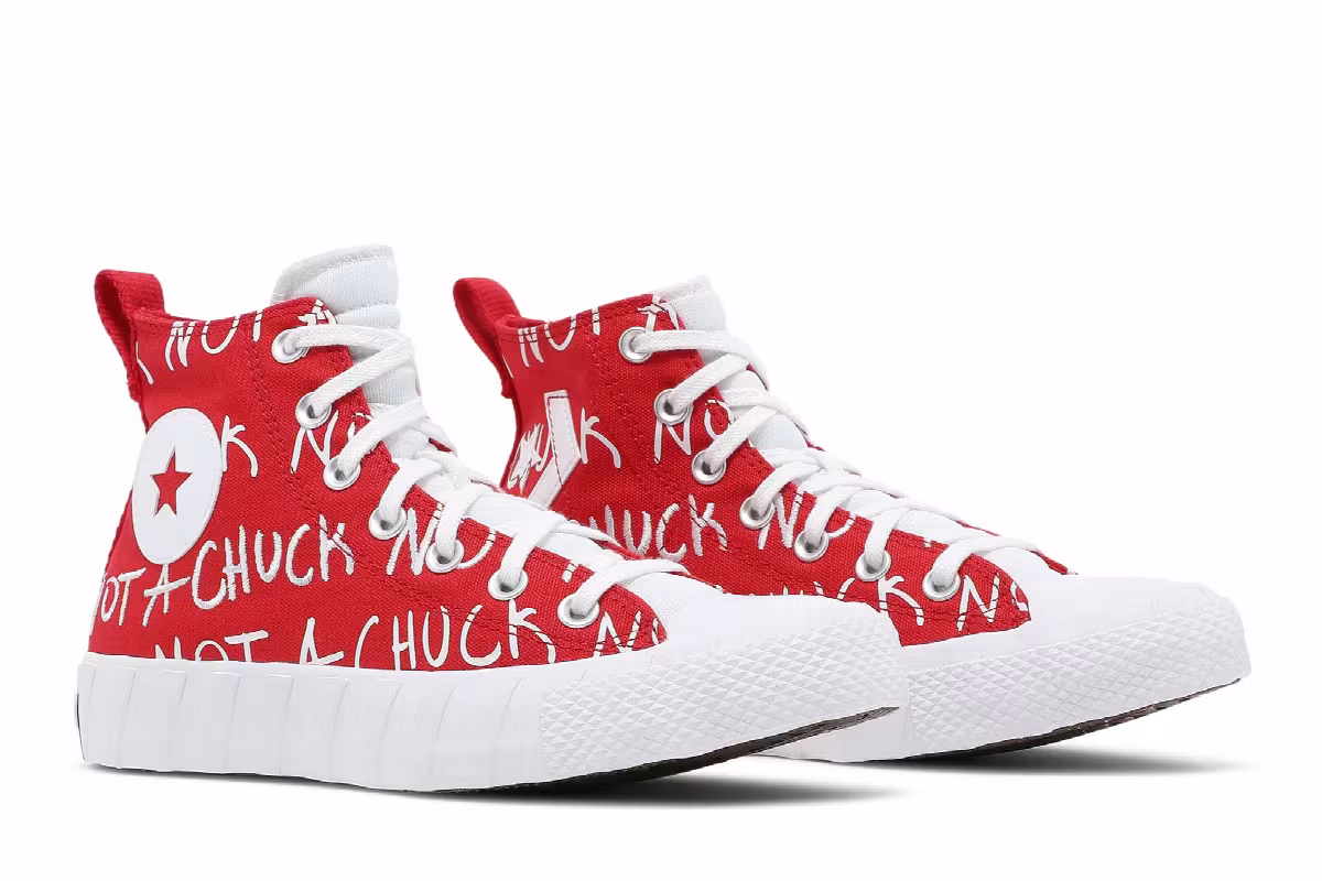 Converse UNT1TL3D High GS Not A Chuck - Red, view 9