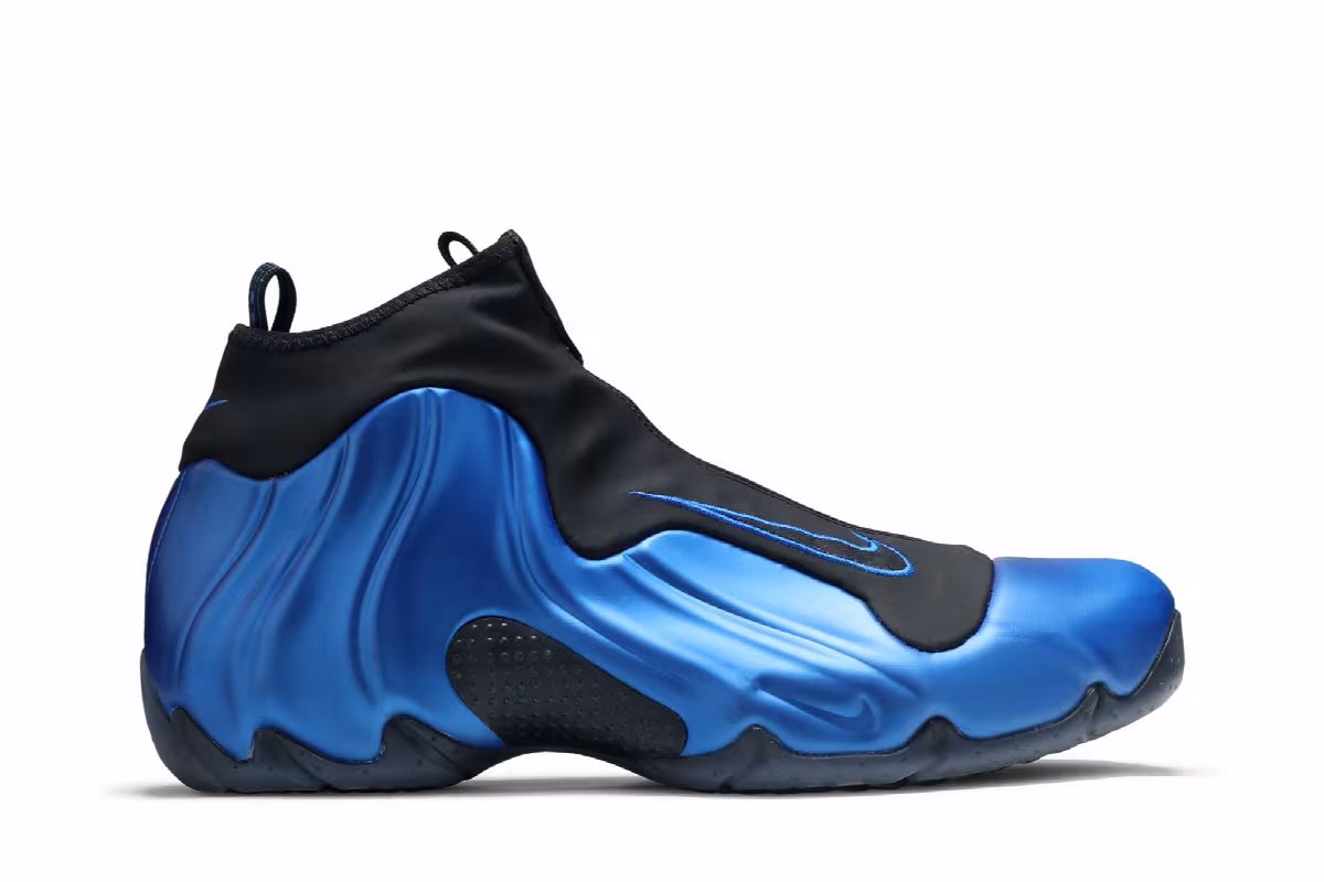 Nike Air Flightposite One Dark Neon Royal, view 2