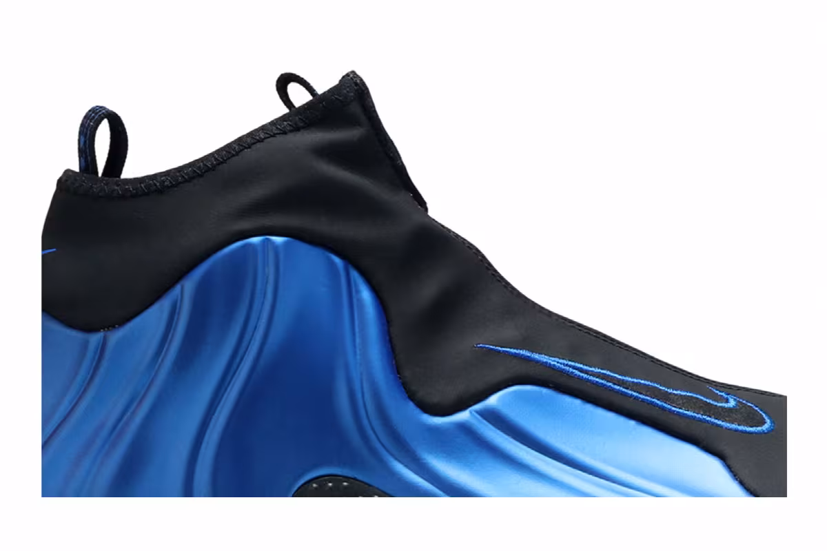 Nike Air Flightposite One Dark Neon Royal, view 3