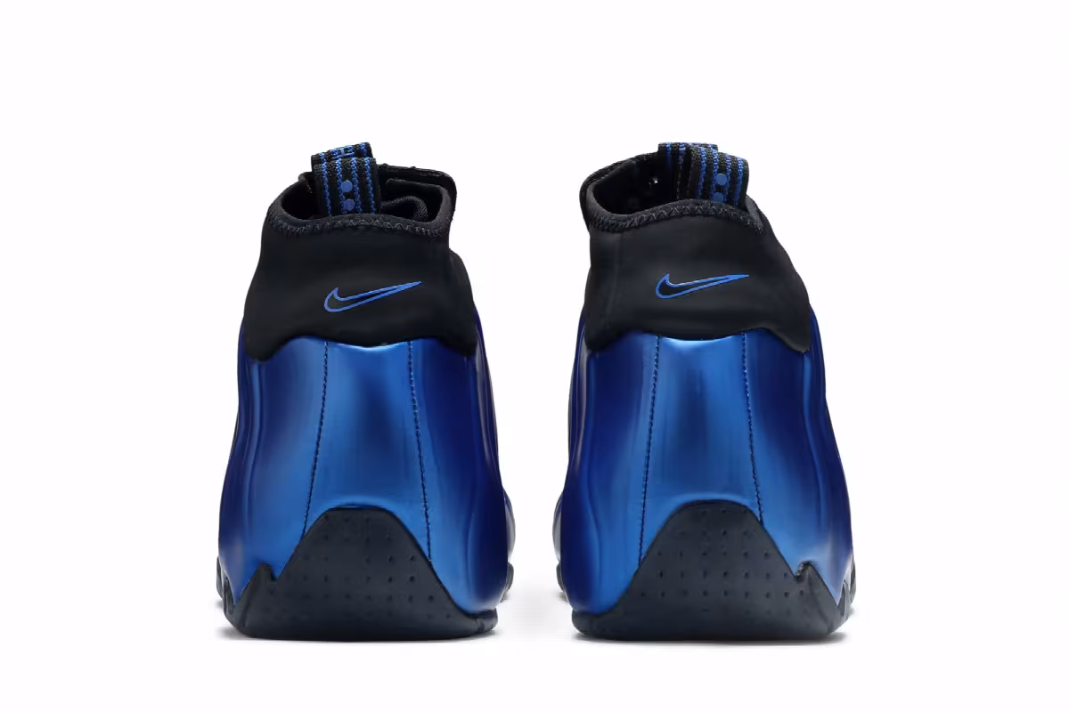 Nike Air Flightposite One Dark Neon Royal, view 7