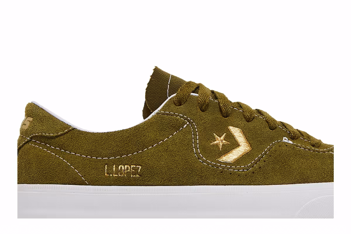 Converse Louie Lopez Pro Low Dark Moss, view 3