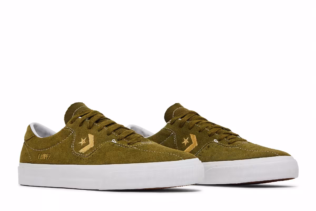 Converse Louie Lopez Pro Low Dark Moss, view 9