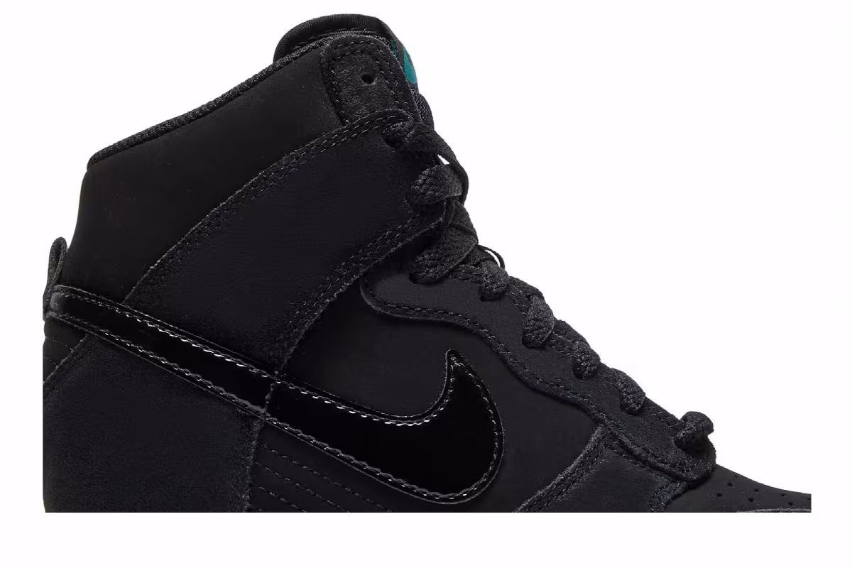 Nike Women's Dunk Sky Hi Essential Black Gum, view 3