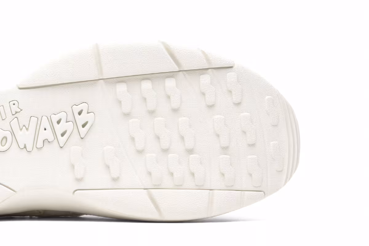Comme des Garçons x Nike Air Mowabb White, view 6