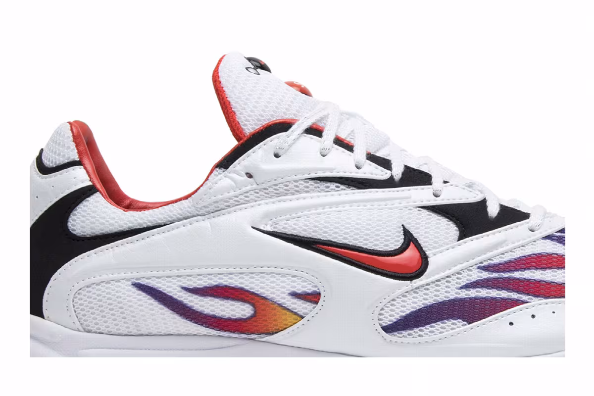 Supreme x Nike Zoom Streak Spectrum Plus Habanero Red, view 3
