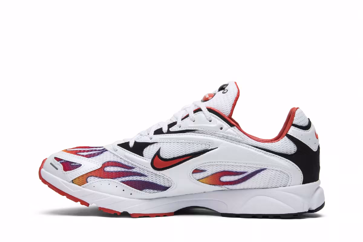 Supreme x Nike Zoom Streak Spectrum Plus Habanero Red, view 4