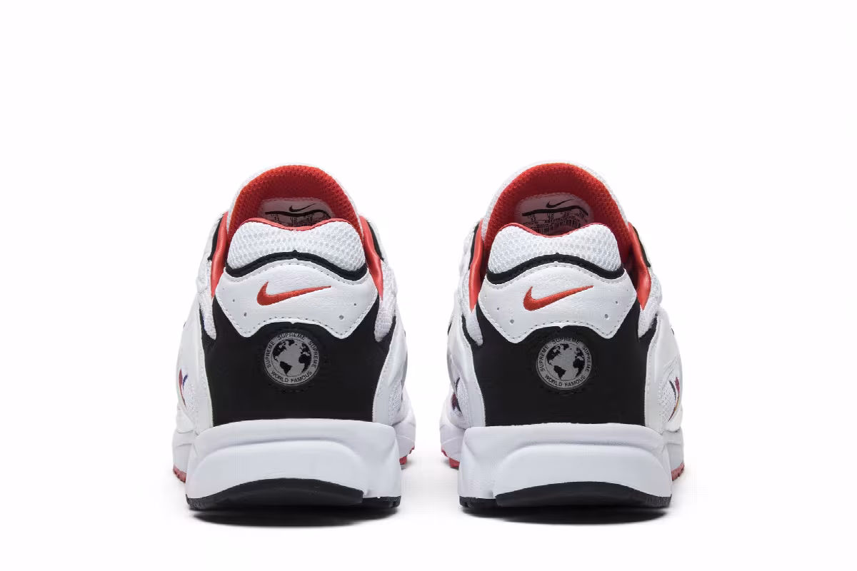 Supreme x Nike Zoom Streak Spectrum Plus Habanero Red, view 7